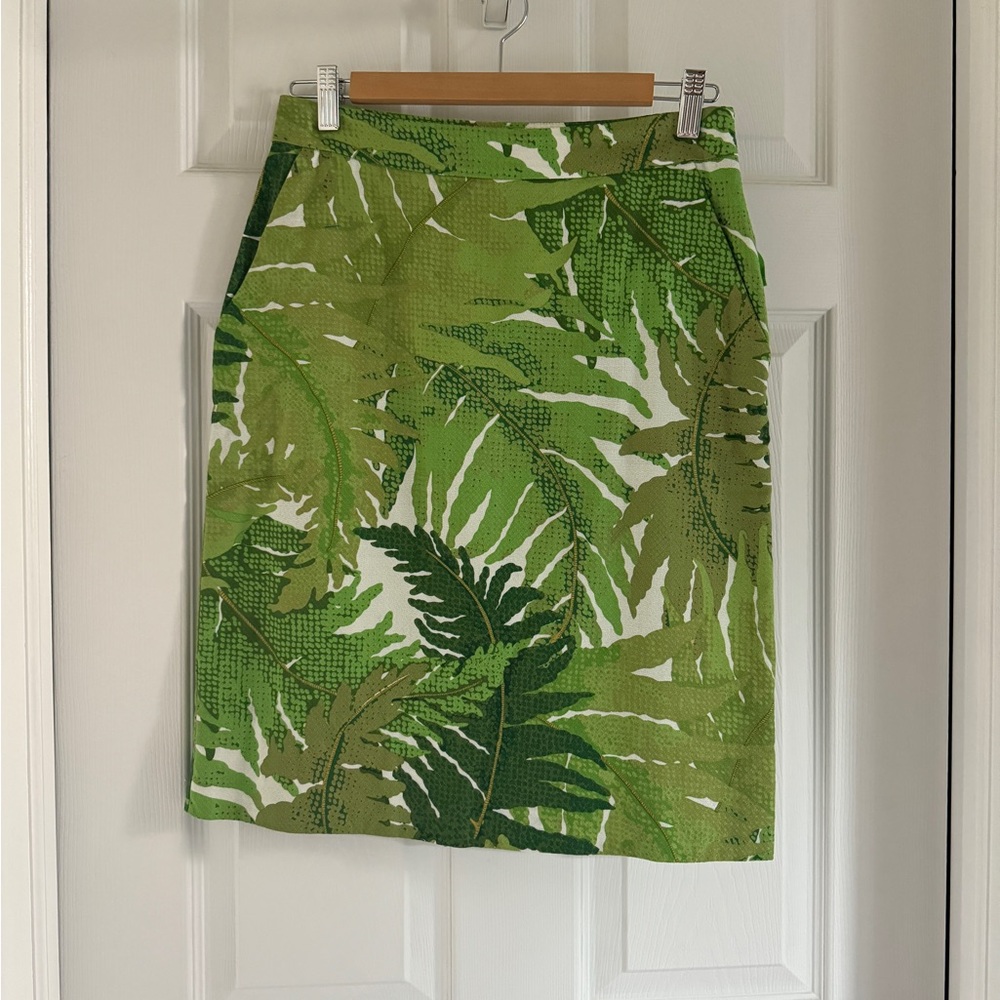 EUC Vanessa Virginia brand tropical pencil skirt from Anthropologie